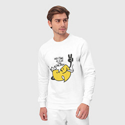 Костюм хлопковый мужской Wu-Tang Is For The Children, цвет: белый — фото 2