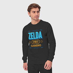 Костюм хлопковый мужской Игра Zelda pro gaming, цвет: черный — фото 2