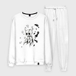 Костюм хлопковый мужской Hollow Knight game, цвет: белый