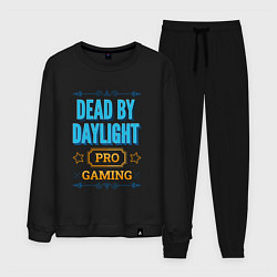 Костюм хлопковый мужской Игра Dead by Daylight pro gaming, цвет: черный
