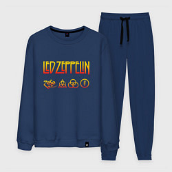 Мужской костюм Led Zeppelin - logotype