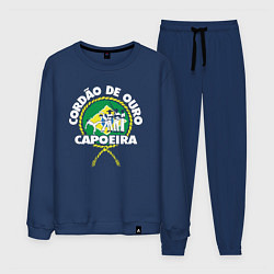 Мужской костюм Capoeira - Cordao de ouro flag of Brazil