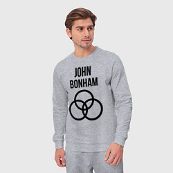 Костюм хлопковый мужской John Bonham - Led Zeppelin - legend, цвет: меланж — фото 2