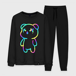 Мужской костюм Cool neon bear