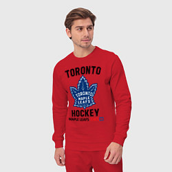 Костюм хлопковый мужской Торонто нхл, цвет: красный — фото 2