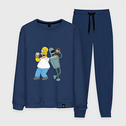 Мужской костюм Drunk Homer and Bender