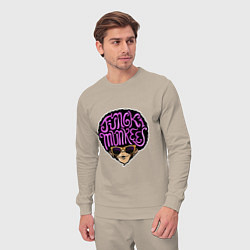 Костюм хлопковый мужской Funky monkey, цвет: миндальный — фото 2