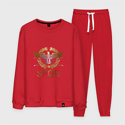 Костюм хлопковый мужской SPQR, цвет: красный