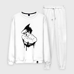 Костюм хлопковый мужской Бим, цвет: белый