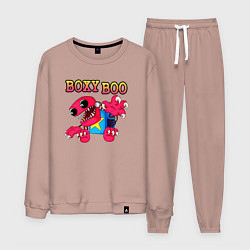 Костюм хлопковый мужской Project Playtime Boxy Boo, цвет: пыльно-розовый