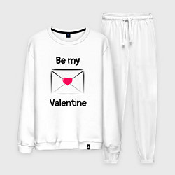 Мужской костюм Be my valentine - валентинка