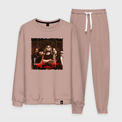 Костюм хлопковый мужской Алиса - Изгой, цвет: пыльно-розовый