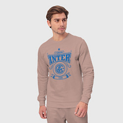 Костюм хлопковый мужской Forza Inter, цвет: пыльно-розовый — фото 2