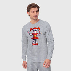 Костюм хлопковый мужской Circus Baby, цвет: меланж — фото 2