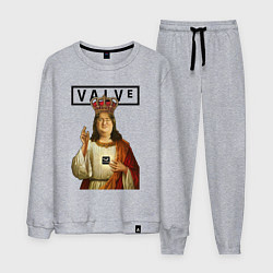 Костюм хлопковый мужской Holly Gabe, цвет: меланж