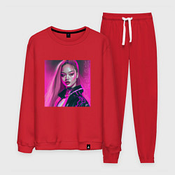 Мужской костюм Blackpink Lisa аниме рисунок