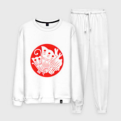 Костюм хлопковый мужской Ясима Тайра Total War: Shogun 2, цвет: белый