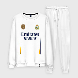Мужской костюм Винисиус Жуниор ФК Реал Мадрид форма 2324 домашняя