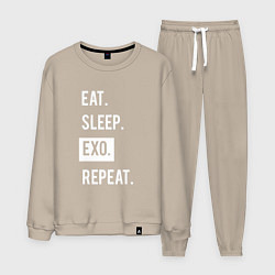 Мужской костюм Eat Sleep EXO Repeat