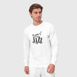 Костюм хлопковый мужской Just Jazz, цвет: белый — фото 2