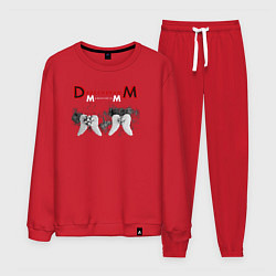 Костюм хлопковый мужской Depeche Mode 2023 Memento Mori - Angels 07, цвет: красный