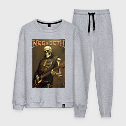 Мужской костюм Megadeth - skeleton - heavy metal