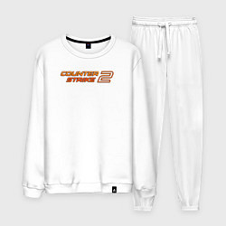Мужской костюм Counter strike 2 orange logo