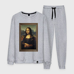 Костюм хлопковый мужской Mona Lisa - original, цвет: меланж
