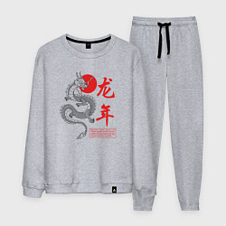Мужской костюм Year of the dragon