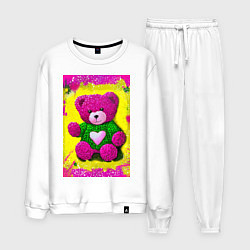 Мужской костюм Розовый мишка плюшевый