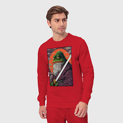 Костюм хлопковый мужской Pepe samurai, цвет: красный — фото 2