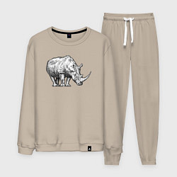 Мужской костюм Носорог большой