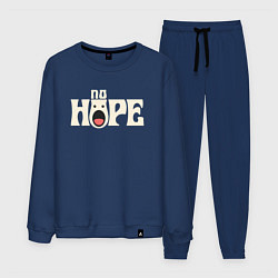 Костюм хлопковый мужской No hope, цвет: тёмно-синий
