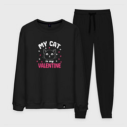 Мужской костюм My cat is my Valentine 2024