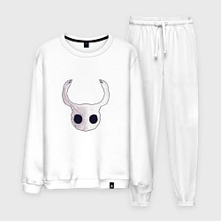 Костюм хлопковый мужской Hollow Knight - жуткая маска, цвет: белый