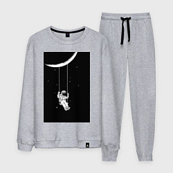 Мужской костюм Космонавт на качелях планета