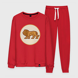 Костюм хлопковый мужской Рим Антония Total War: Rome II, цвет: красный