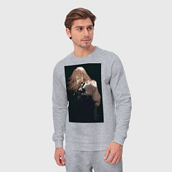 Костюм хлопковый мужской Ведьма и чудовище Гидо, цвет: меланж — фото 2