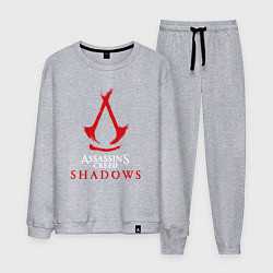 Мужской костюм Assassins creed shadows logo