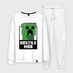 Мужской костюм Minecraft hostile mob