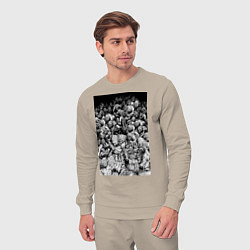 Костюм хлопковый мужской Сага о Винланде Торфинн воин, цвет: миндальный — фото 2