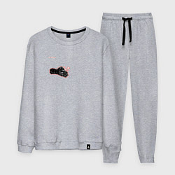 Костюм хлопковый мужской The elder picture of death, Choso, цвет: меланж