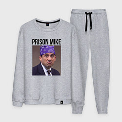 Костюм хлопковый мужской Prison mike Michael Scott - офис, цвет: меланж