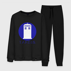 Мужской костюм Blue tardis