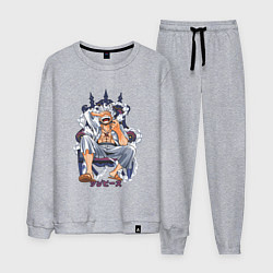 Мужской костюм One piece дым smoke