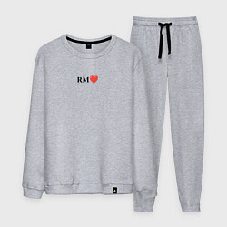 Костюм хлопковый мужской BTS - RM, цвет: меланж