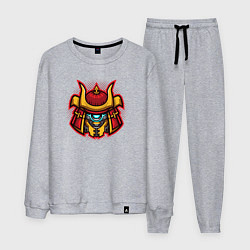 Костюм хлопковый мужской Samurai warrior, цвет: меланж