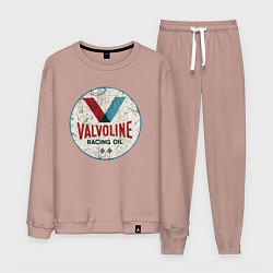 Костюм хлопковый мужской Масло для чемпионов, цвет: пыльно-розовый