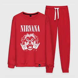 Мужской костюм Nirvana rock dog