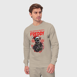Костюм хлопковый мужской Five Nights at Freddys - Freddy, цвет: миндальный — фото 2